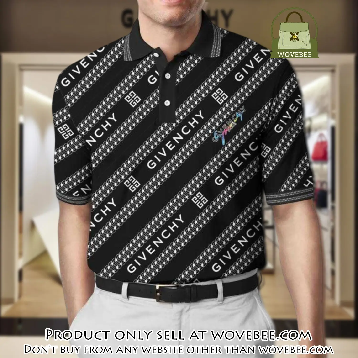 Givenchy premium polo shirt  luxury polo shirt for men pls519 wvb0723102